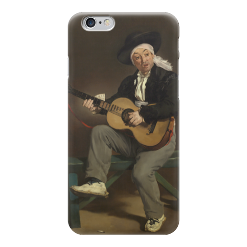 Заказать чехол для iPhone 6/6 Plus в Москве. Чехол для iPhone 6 глянцевый Испанский гитарист от trend - готовые дизайны и нанесение принтов.