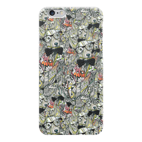 Заказать чехол для iPhone 6/6 Plus в Москве. Чехол для iPhone 6 глянцевый Моя любимая собака от juliafast77 - готовые дизайны и нанесение принтов.