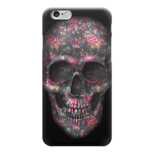 Заказать чехол для iPhone 6/6 Plus в Москве. Чехол для iPhone 6 глянцевый Череп от Дмитрий Светличный - готовые дизайны и нанесение принтов.