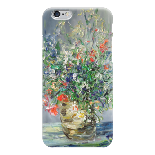 Заказать чехол для iPhone 6/6 Plus в Москве. Чехол для iPhone 6 глянцевый цветочный рай от rikart - готовые дизайны и нанесение принтов.