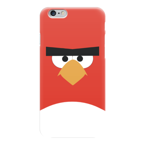 Заказать чехол для iPhone 6/6 Plus в Москве. Чехол для iPhone 6 глянцевый Angry Birds от game-fan - готовые дизайны и нанесение принтов.