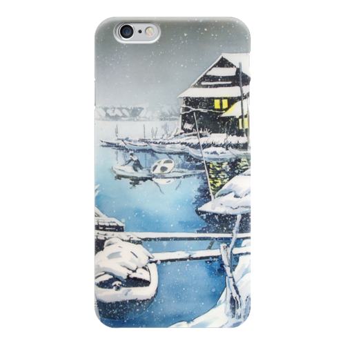 Заказать чехол для iPhone 6/6 Plus в Москве. Чехол для iPhone 6 глянцевый Зима в Японии. от etherealmist - готовые дизайны и нанесение принтов.