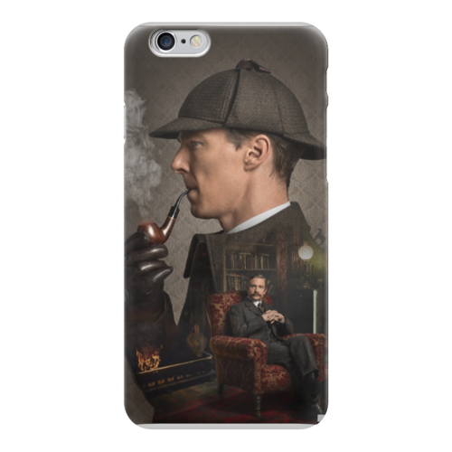Заказать чехол для iPhone 6/6 Plus в Москве. Чехол для iPhone 6 глянцевый Sherlock от tami.fox@mail.ru - готовые дизайны и нанесение принтов.