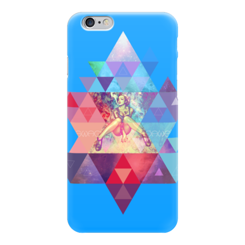 Заказать чехол для iPhone 6/6 Plus в Москве. Чехол для iPhone 6 глянцевый "HIPSTA SWAG" collection: Marlene Dietrich от Octopuslabel - готовые дизайны и нанесение принтов.