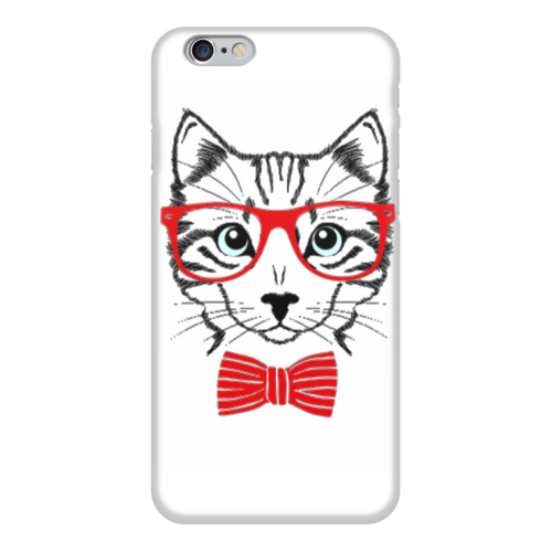 Заказать чехол для iPhone 6/6 Plus в Москве. Чехол для iPhone 6 глянцевый Кошка от YellowCloverShop - готовые дизайны и нанесение принтов.
