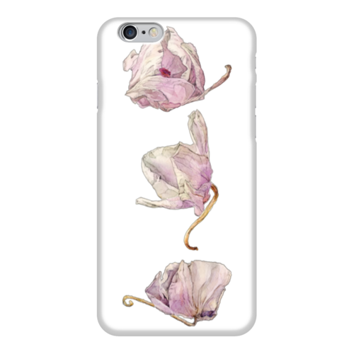 Заказать чехол для iPhone 6/6 Plus в Москве. Чехол для iPhone 6 глянцевый орхидея высушеная Phalaenopsis от okonit - готовые дизайны и нанесение принтов.