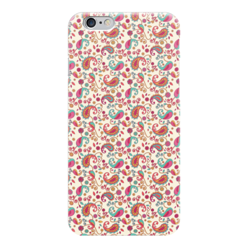 Заказать чехол для iPhone 6/6 Plus в Москве. Чехол для iPhone 6 глянцевый Пейсли (Яркий) от Аня Лукьянова - готовые дизайны и нанесение принтов.