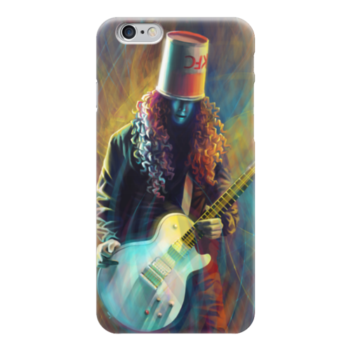 Заказать чехол для iPhone 6/6 Plus в Москве. Чехол для iPhone 6 глянцевый Buckethead - Бакетхед  от Анна Андреева - готовые дизайны и нанесение принтов.