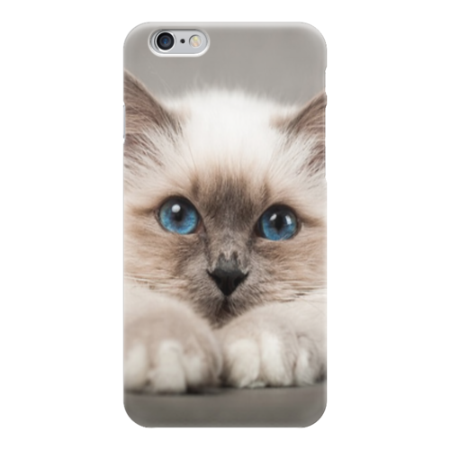 Заказать чехол для iPhone 6/6 Plus в Москве. Чехол для iPhone 6 глянцевый Котёнок от Артур Газаров - готовые дизайны и нанесение принтов.