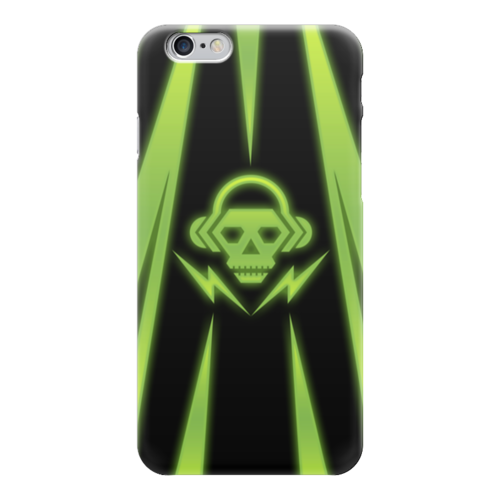 Заказать чехол для iPhone 6/6 Plus в Москве. Чехол для iPhone 6 глянцевый Skull от Дмитрий - готовые дизайны и нанесение принтов.