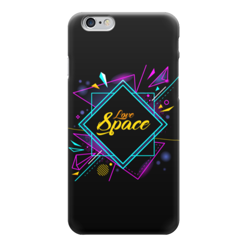 Заказать чехол для iPhone 6/6 Plus в Москве. Чехол для iPhone 6 глянцевый Love Space от The Spaceway  - готовые дизайны и нанесение принтов.