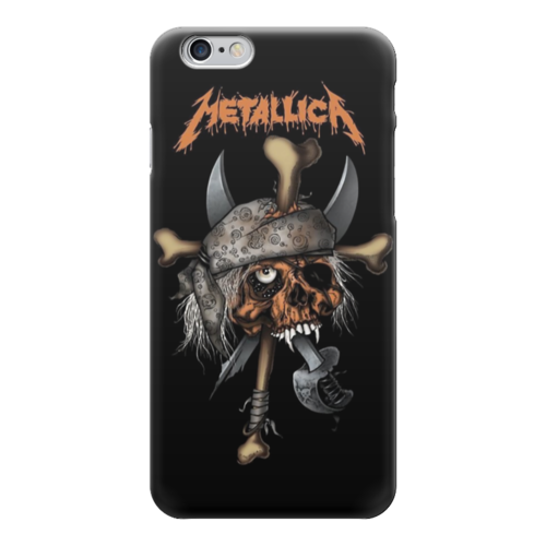 Заказать чехол для iPhone 6/6 Plus в Москве. Чехол для iPhone 6 глянцевый Metallica от Leichenwagen - готовые дизайны и нанесение принтов.