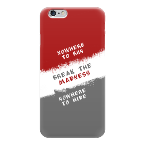 Заказать чехол для iPhone 6/6 Plus в Москве. Чехол для iPhone 6 глянцевый Break the Madness от Дмитрий - готовые дизайны и нанесение принтов.
