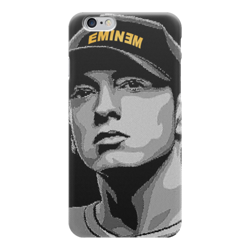 Заказать чехол для iPhone 6/6 Plus в Москве. Чехол для iPhone 6 глянцевый Eminem от Сергей Дульнев - готовые дизайны и нанесение принтов.
