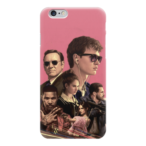 Заказать чехол для iPhone 6/6 Plus в Москве. Чехол для iPhone 6 глянцевый Baby Driver от Media M  - готовые дизайны и нанесение принтов.