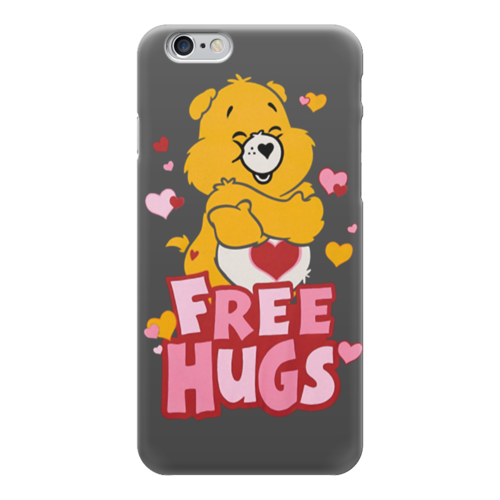 Заказать чехол для iPhone 6/6 Plus в Москве. Чехол для iPhone 6 глянцевый Free Hugs от Leichenwagen - готовые дизайны и нанесение принтов.