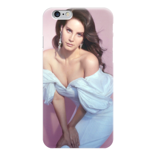 Заказать чехол для iPhone 6/6 Plus в Москве. Чехол для iPhone 6 глянцевый Lana Del Rey от flipside - готовые дизайны и нанесение принтов.