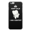 Заказать чехол для iPhone 6/6 Plus в Москве. Чехол для iPhone 6 глянцевый Keep calm phone case от Stomatolog_STORE - готовые дизайны и нанесение принтов.