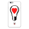 Заказать чехол для iPhone 6/6 Plus в Москве. Чехол для iPhone 6 глянцевый LAMP! SWITCH ON YOUR LOVE! от HANS ZOGS - готовые дизайны и нанесение принтов.