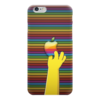 Заказать чехол для iPhone 6/6 Plus в Москве. Чехол для iPhone 6 глянцевый "яблоко Гомера"(Apple Homer) от Билл Сайфер - готовые дизайны и нанесение принтов.