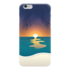 Заказать чехол для iPhone 6/6 Plus в Москве. Чехол для iPhone 6 глянцевый Закат на пляже от Мария Никитина - готовые дизайны и нанесение принтов.
