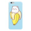 Заказать чехол для iPhone 6/6 Plus в Москве. Чехол для iPhone 6 глянцевый БАНАНЬКА (Bananya) от Дмитрий Светличный - готовые дизайны и нанесение принтов.