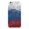 Заказать чехол для iPhone 6/6 Plus в Москве. Чехол для iPhone 6 глянцевый Флаг России от nasonov - готовые дизайны и нанесение принтов.