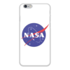 Заказать чехол для iPhone 6/6 Plus в Москве. Чехол для iPhone 6 глянцевый NASA | НАСА от The Spaceway  - готовые дизайны и нанесение принтов.