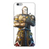 Заказать чехол для iPhone 6/6 Plus в Москве. Чехол для iPhone 6 глянцевый Рыцарь в доспехах от Дмитрий Светличный - готовые дизайны и нанесение принтов.