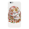 Заказать чехол для iPhone 6/6 Plus в Москве. Чехол для iPhone 6 глянцевый Череп (Северодвинская роспись) от Дмитрий Светличный - готовые дизайны и нанесение принтов.