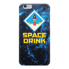 Заказать чехол для iPhone 6/6 Plus в Москве. Чехол для iPhone 6 глянцевый Space Drink от The Spaceway  - готовые дизайны и нанесение принтов.