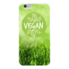 Заказать чехол для iPhone 6/6 Plus в Москве. Чехол для iPhone 6 глянцевый Go Vegan! от vegan@thespaceway.info - готовые дизайны и нанесение принтов.