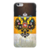 Заказать чехол для iPhone 6/6 Plus в Москве. Чехол для iPhone 6 глянцевый Флаг Российской Империи от Leichenwagen - готовые дизайны и нанесение принтов.