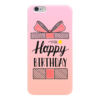Заказать чехол для iPhone 6/6 Plus в Москве. Чехол для iPhone 6 глянцевый Happy Birthday  от Polilog - готовые дизайны и нанесение принтов.