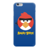 Заказать чехол для iPhone 6/6 Plus в Москве. Чехол для iPhone 6 глянцевый Angry Birds от game-fan - готовые дизайны и нанесение принтов.