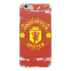 Заказать чехол для iPhone 6/6 Plus в Москве. Чехол для iPhone 6 глянцевый Manchester United от Сергей Дульнев - готовые дизайны и нанесение принтов.