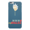 Заказать чехол для iPhone 6/6 Plus в Москве. Чехол для iPhone 6 глянцевый Rick and Morty от Даниил Шабак - готовые дизайны и нанесение принтов.