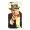 Заказать чехол для iPhone 6/6 Plus в Москве. Чехол для iPhone 6 глянцевый Путин  от svetlanakan - готовые дизайны и нанесение принтов.