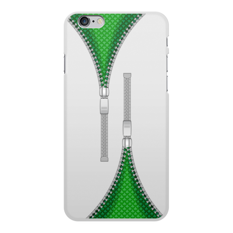 Printio Чехол для iPhone 6 Plus, объёмная печать Зеленая чешуя