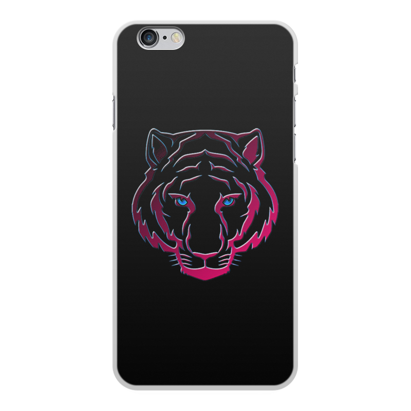 Printio Чехол для iPhone 6 Plus, объёмная печать Тигры
