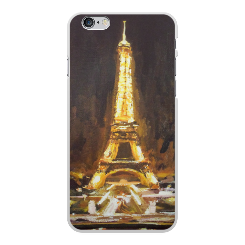 Printio Чехол для iPhone 6 Plus, объёмная печать Париж пленка защитная гидрогелевая krutoff для iphone 6 plus задняя сторона звездная ночь