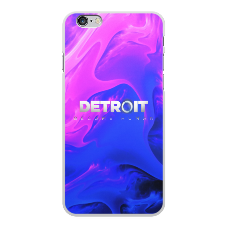 Printio Чехол для iPhone 6 Plus, объёмная печать Detroit become human