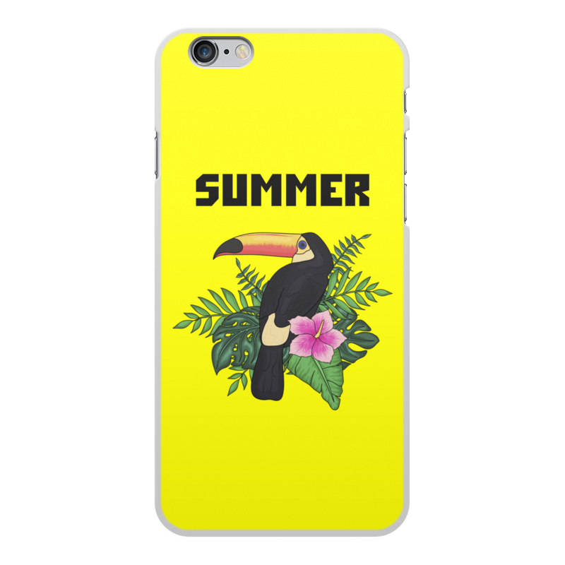 Printio Чехол для iPhone 6 Plus, объёмная печать Summer