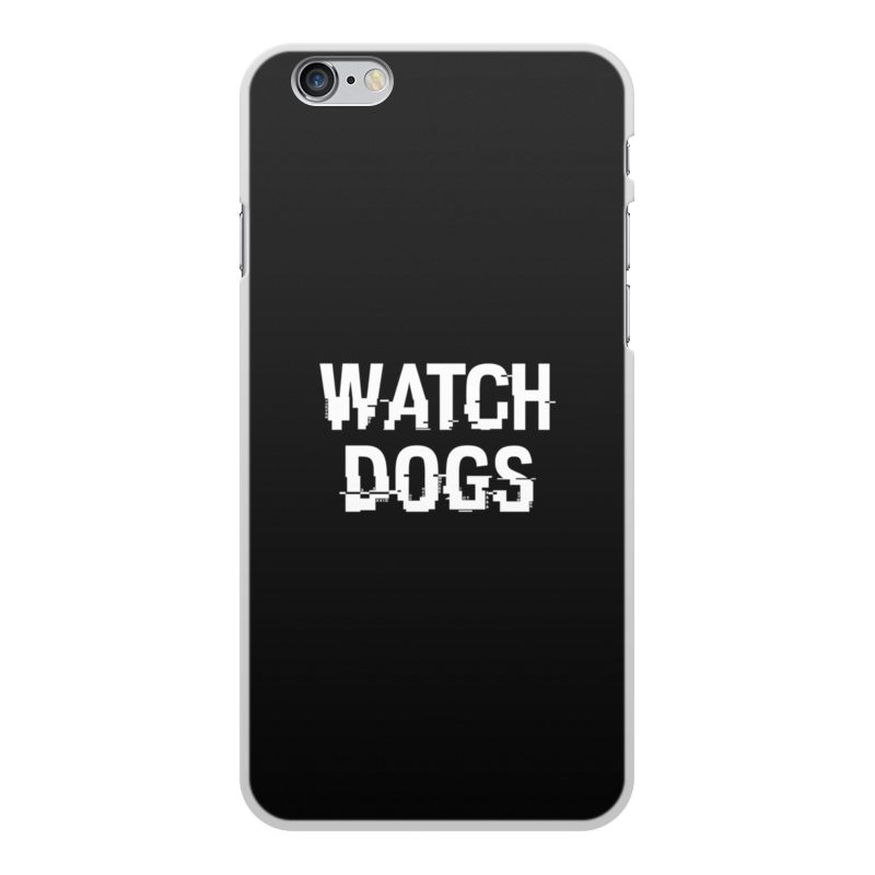 Printio Чехол для iPhone 6 Plus, объёмная печать Watch dogs