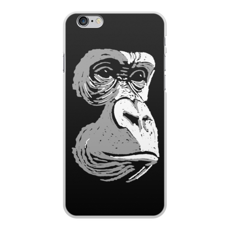 Printio Чехол для iPhone 6 Plus, объёмная печать Горилла printio чехол для iphone 6 plus объёмная печать космическая горилла
