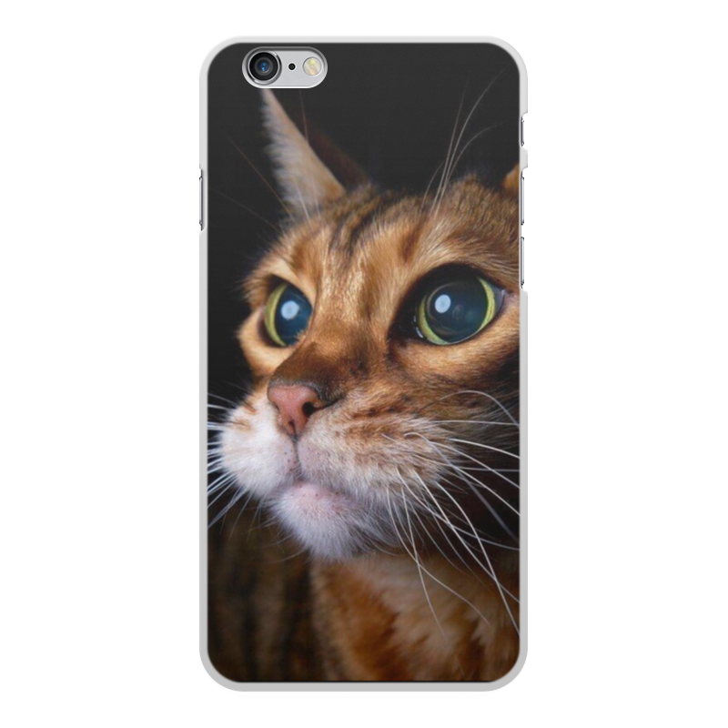цена Printio Чехол для iPhone 6 Plus, объёмная печать Кошки. магия красоты