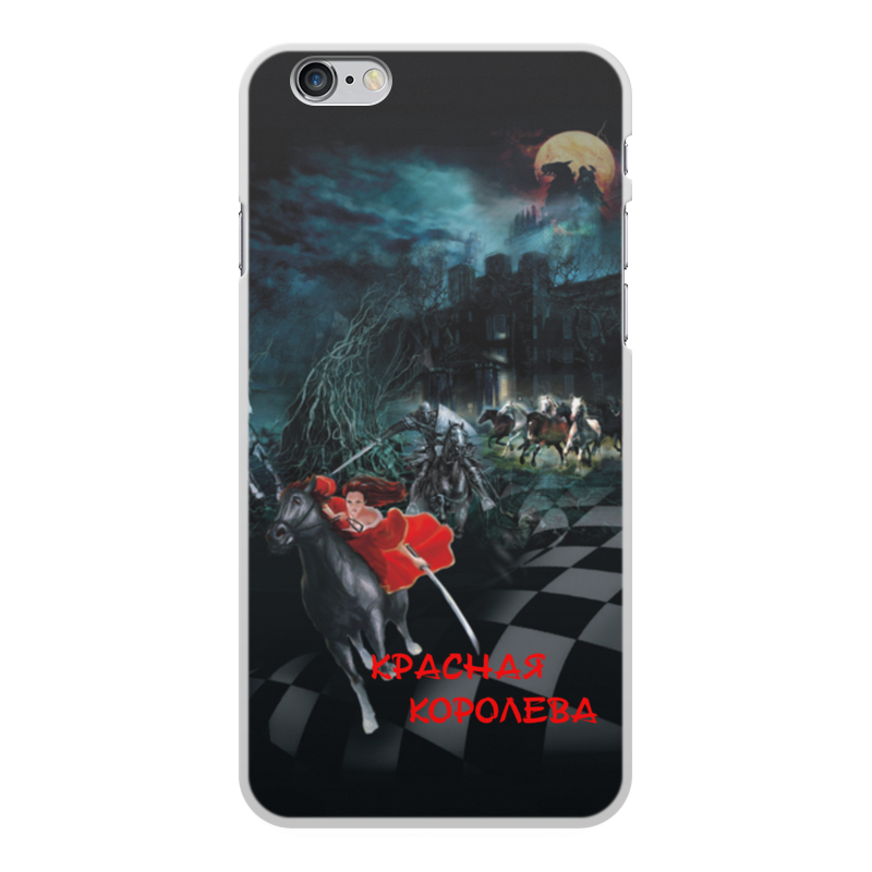 Printio Чехол для iPhone 6 Plus, объёмная печать Красная королева
