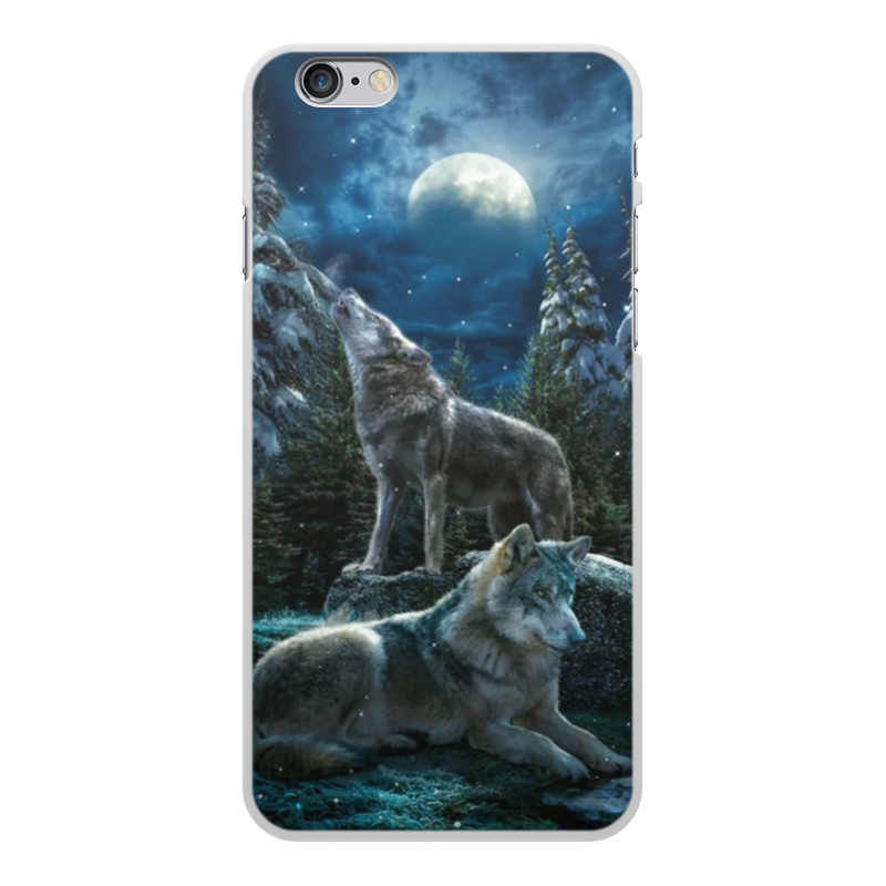 Printio Чехол для iPhone 6 Plus, объёмная печать Волки printio чехол для iphone 12 объёмная печать волки