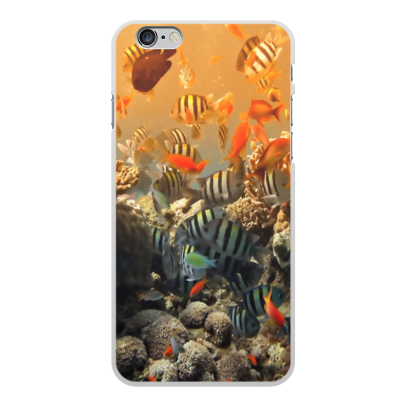 Printio Чехол для iPhone 6 Plus, объёмная печать рыбки