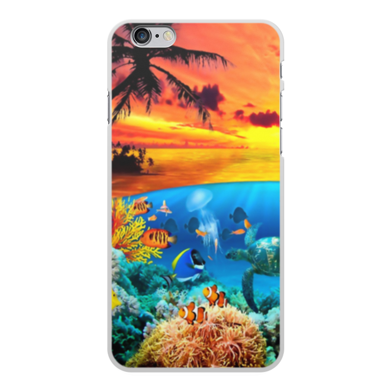 Printio Чехол для iPhone 6 Plus, объёмная печать морской риф printio чехол для iphone 6 объёмная печать морской риф